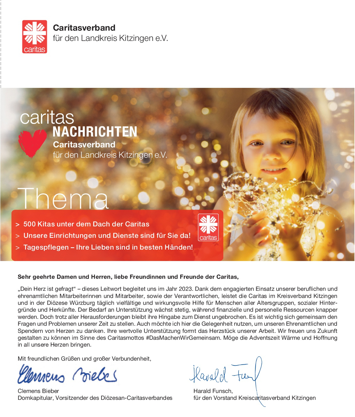 Caritas Newsletter Kitzingen 2023